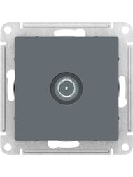 Розетка Systeme Electric ATLASDESIGN TV оконечная 1DB механизм грифель ATN000791