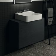 Тумба под раковину Ideal Standard CONCA (800x373x550) 2 ящика, дым дуб, столешница с вырезом T3935Y4 — изображение 5