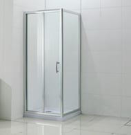 Душевой уголок BAND HOURS SNOW/SIDE-GLASS 1010 1000х1000х1900 складная дверь, без поддона