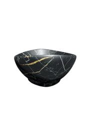 Раковина накладная toHit Terra 60 (590х390х195) без перелива, цвет: черный мрамор TH03-0405605