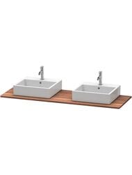���������� Duravit XSquare 1600�550�20 2 ������, ������ ������, ������������ ���� XS064HB7777