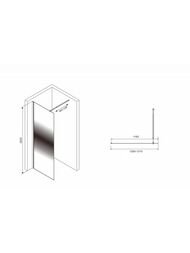 ������� ����������� ABBER Immer Offen AG69123BS (1200�2000) ������ 6�� ������������/������