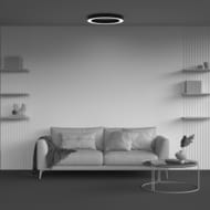 Потолочный светильник Maytoni Lua (Луа) C093CL-45W3K-B, 3000K, 45Вт, 120°, IP20, LED, черный