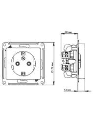 ������� Systeme Electric GLOSSA � ����������� � ����� ������� GSL000243