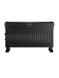 Конвектор Thermex Cadorna 2000 Black (325х525х170) до 25 кв.м, 2 кВт, мех.упр, черный