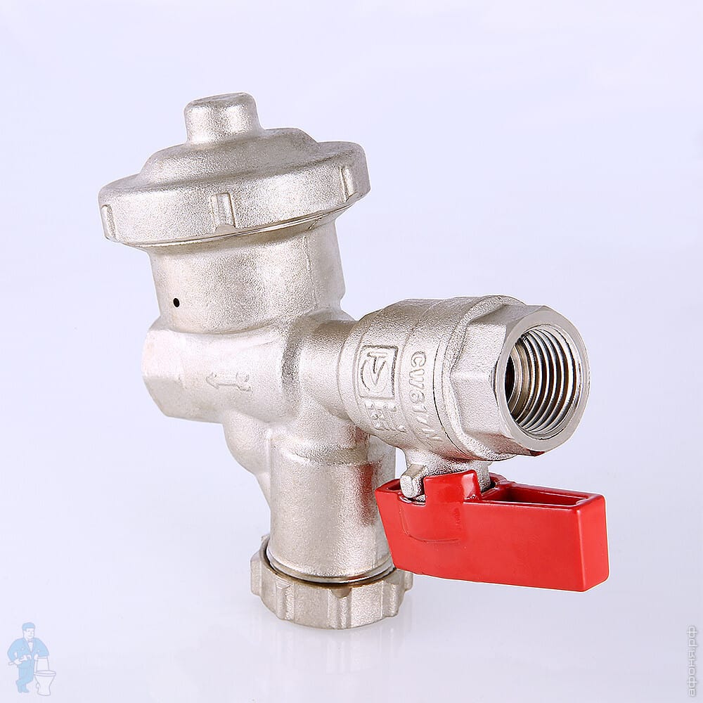 !Кран 1/2\"ВВ VALTEC КФРД универсальный, c фильтром и редуктором ...