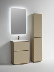 Тумба под раковину Sancos Folk Floor FL60FCP 590х445х850 напольная, с 2-мя ящиками, цвет: Капучино