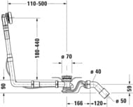 ����-������� ���������-�������� DURAVIT 792208 � ������ �������, ��� ����  � ����������� ��������