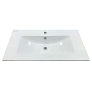 Тумба COMFORTY Бонн-90 (910х500х465) подвесная, с раковиной, дуб темный 00-00003466