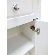 Полуколонна COMFORTY Тбилиси-40 (428х1228х355) напольный, белый глянец 00003132633