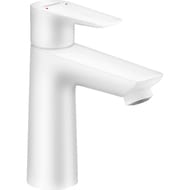 Уценка! Смеситель Hansgrohe Talis E 71710700 для раковины с донным клапаном, 110мм, белый матовый