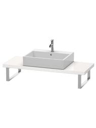 Столешница Duravit DuraStyle 800х480х30 1 вырез, белый глянец DS104C02222