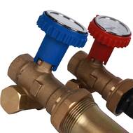 Насосная группа STOUT для твердотопливных котлов 1 с насосом Grundfos UPSO 25-65 SDG-0014-002502
