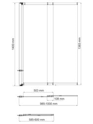 ������ �� ����� WasserKraft Tauber 1000�1400 64S02-100WS ������ ����������/������� ������