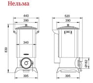 ��������� ��� (TMF) ������ (830�440�520) ��� �������� ��������