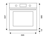 ������� ���� Bertazzoni Heritage (595�585�550) �������������, ������ F609HEREKTNE