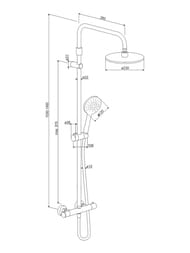 ������� ������� Damixa Option ��������� ���������, ����. ��� 230��, ���. ��� 120��, ���� DX218091000
