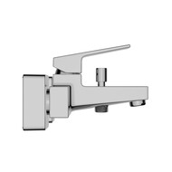 Смеситель для ванны/душа Vitra Minimax Square настенный, однозахватный, хром A43520EXP