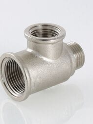Тройник VALTEC 3/4"х1/2"х1/2" ВВН, лат.никелир, VTr.134.RN.050404 — миниатюра 7