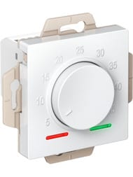 Термостат Systeme Electric ATLASDESIGN электронный, с датчиком, 10A, механизм, лотос ATN001335