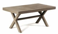 Стол B:RATTAN Manhattan (168x98x76) капучино