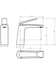 ��������� Boheme Venturo 371-W ��� ��������, �� 1 ���������, �������������, �����+����