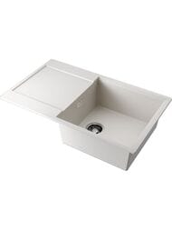 Мойка Omoikiri DAISEN 86-PA (860х510х230) врезная, артгранит, цвет-пастила 4993696