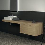 Тумба под раковину Ideal Standard CONCA (800x505x360) 1 ящик, светлый орех T3985Y6 — изображение 7
