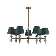 Люстра на штанге Lumion Classi Vermont 8275/7, латунь