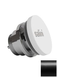 Донный клапан Salini D 602 для раковины, Click-Clack, S-Sense, черный глянцевый 167201GF