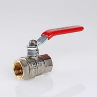 Кран шаровый 1 1/2"ВВ VALTEC BASE красная ручка VT.214.N.08