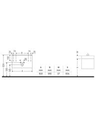 Тумба под раковину Duravit XSquare 810х400х478 подвесная, 1 ящик, белый глянец XS407202222 — изображение 2
