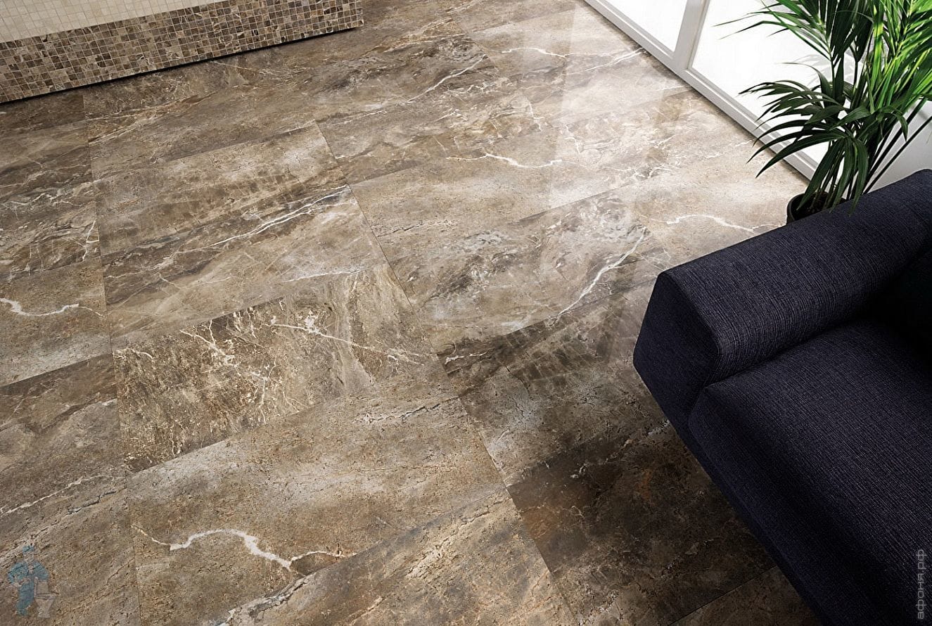 Гибкий керамогранит на пол