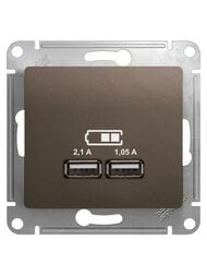 ������� Systeme Electric GLOSSA USB 5�/2100�� ���. ������� GSL000833