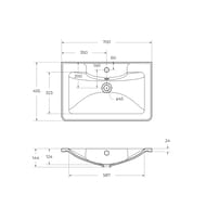 ���������� ��������� BelBagno (700�455�145) ������������� ������, ����� BB700/455-LV-MR-ALR