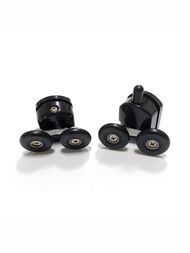 Душевой уголок ABBER Schwarzer Diamant AG01090B (900х900х1950) радиальный, ст. 6мм прозрачное/черный