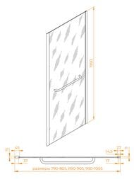������� ������ ������ RGW Z-060-2B (800�1950) ������ 6�� ����������/������ 352206208-14