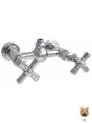 Смеситель для душа Nicolazzi Agora настенный, цвет Raw Brass 2325OG05IN