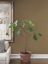 Обои виниловые на флизелине Magnolia Home Contract (1,37х1,00) охра MAG 1088 (пог.м.)