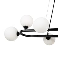 Подвесной светильник Freya Globos (Глобос) FR5222PL-08B1, IP20,черный — изображение 5