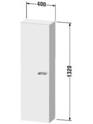 ����� Duravit XBase 400�1320�238 ����� �����, 4 �����, ����� ������� XB1143L1818