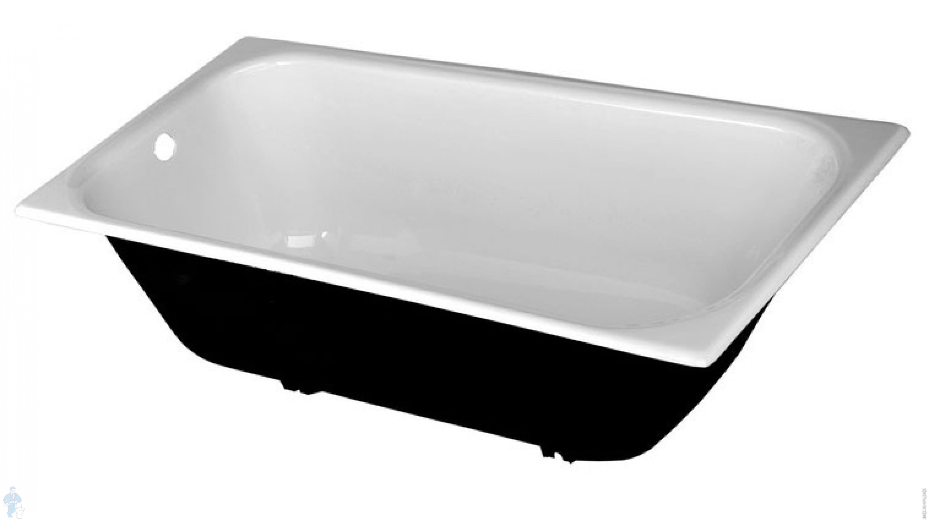 Ванна чугунная эмалированная Универсал Ностальжи 1500х700 б/ручек, с ...