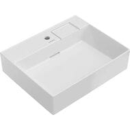 Раковина KERAMA MARAZZI TECNOLOGICA Logica мебельная 600х480х145, с одним отверстием, белая гл. LO.wb.60.1