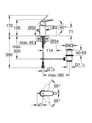 ��������� Grohe EuroSmart Cosmopolitan 32839 ��� ���� ������������