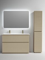 Тумба под раковину Sancos Folk Floor FL120FCP 1190х445х850 напольная, с 2-мя ящиками, цвет: Капучино