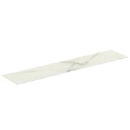 Столешница для тумбы 240 Ideal Standard CONCA (2385x505x6) керамическая, calacatta marble T4343DH