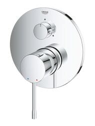 Смеситель Grohe Essence 24092001 для ванны однорычажный, внешняя часть, хром