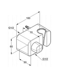 ��������� ���������� KLUDI A-QA DN15 � ��������� ���������� ��� ����, ���� 6556205-00