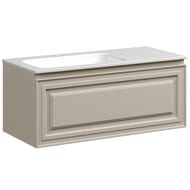 Тумба под раковину SANCOS Very (995х445х406) подвесная, левая, один ящик, Beige Soft VR100LCE