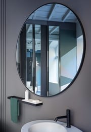������� Cielo CATINI (1200�1200�40) �������, � �������� �����, ���� matt black  CASPT NM